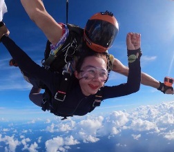 江苏双山岛跳伞飞行营地
